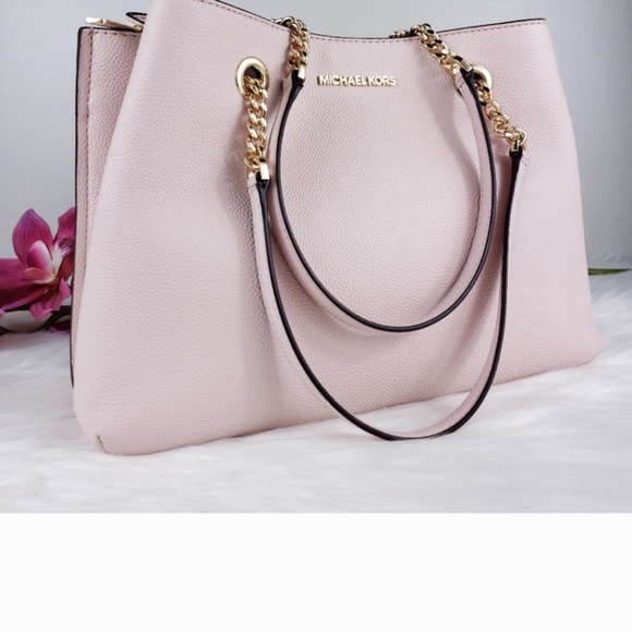 ‼️LIQUIDATION SALE‼️Michael Kors large Teagen satchel pink - Picture 4 of 10